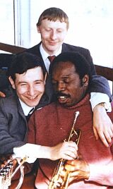 Владимир Данилин (стоит), Андрей Товмасян, Тэд Джонс, 1974