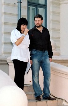 Ольга Скепнер и Олег Анохин