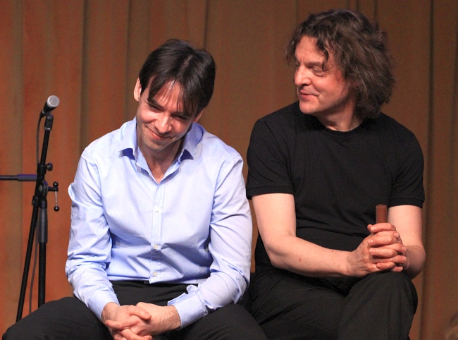 Вадим Неселовский и Аркадий Шилклопер (фото: Анна Филипьева, 2012)