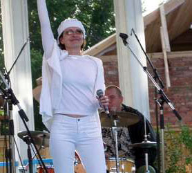 фестиваль "Блюз на Веранде" (Вологда), 2006, Виктория Андреева