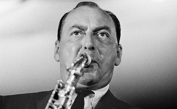 Woody Herman (1965, photo by Roberto Polillo)