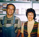 Автор и Татевик Оганесян, 2001