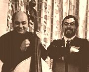 Евгений Леонов и Гдалий Левин, 1960-е гг.