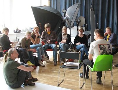 мастер-класс для молодых джазовых репортеров в Таллинне