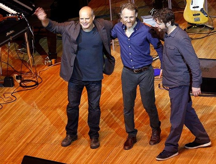 Джон Медески, Крис Вуд и Билли Мартин в Доме Музыки (фото © Владимир Коробицын)