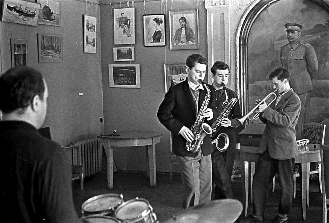 Советская джазовая самодеятельность, конец 1950-х гг.