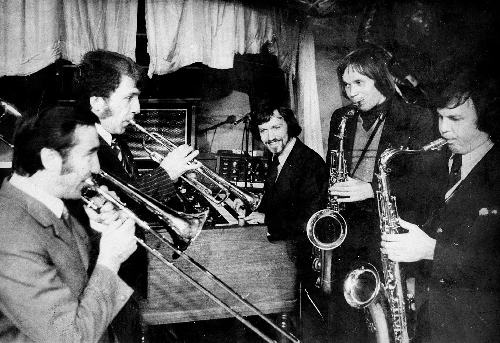 Эдлин, Пономарёв, Яхилевич, Герасимов, Высоцкий. Нью-Йорк, 1974