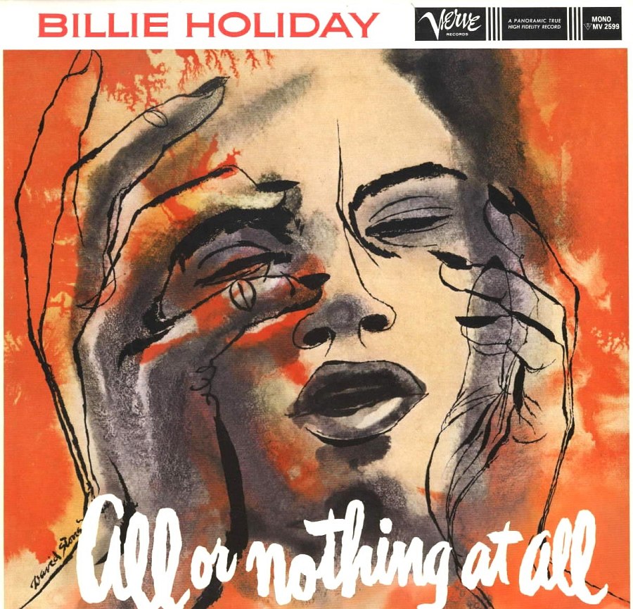 Billie Holiday «All Or Nothing At All», Verve 8329, 12″ LP, 1957
