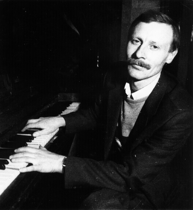 Пианист Владимир Данилин, начало 1980-х гг.