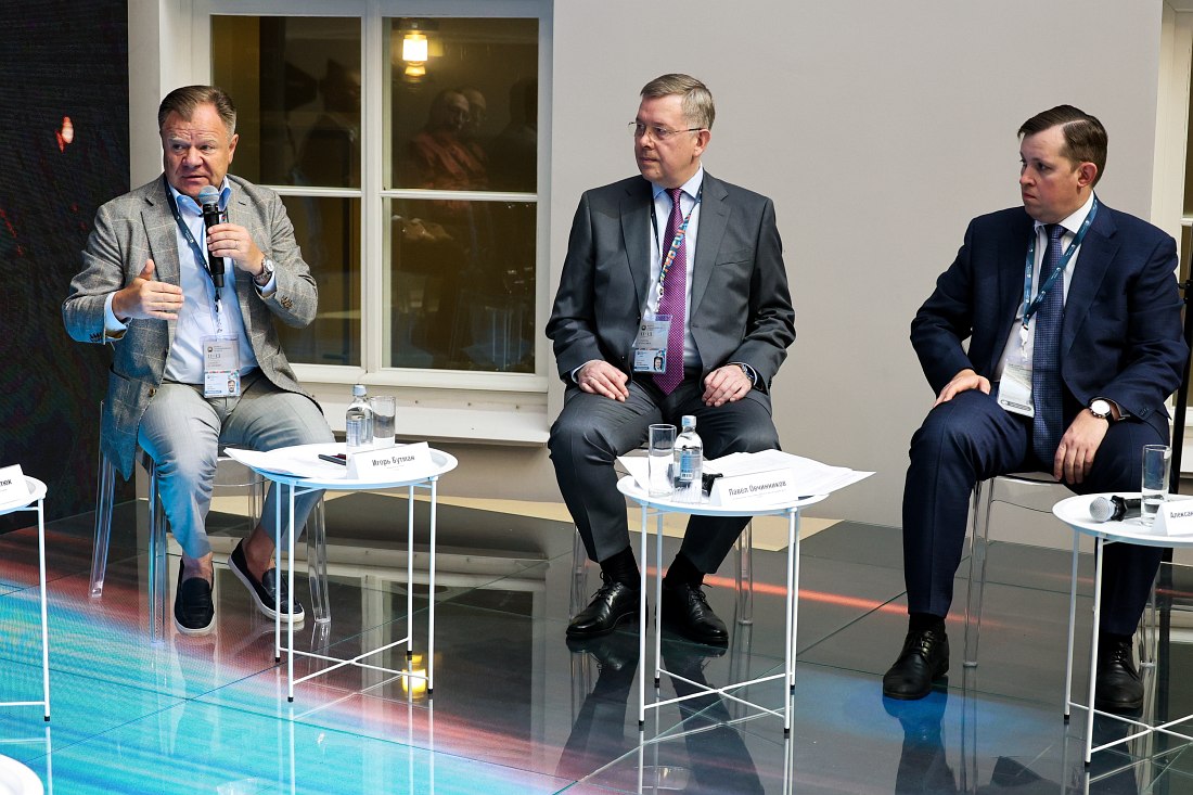 Игорь Бутман, Павел Овчинников, Александр Рыжинский (фото ТАСС)