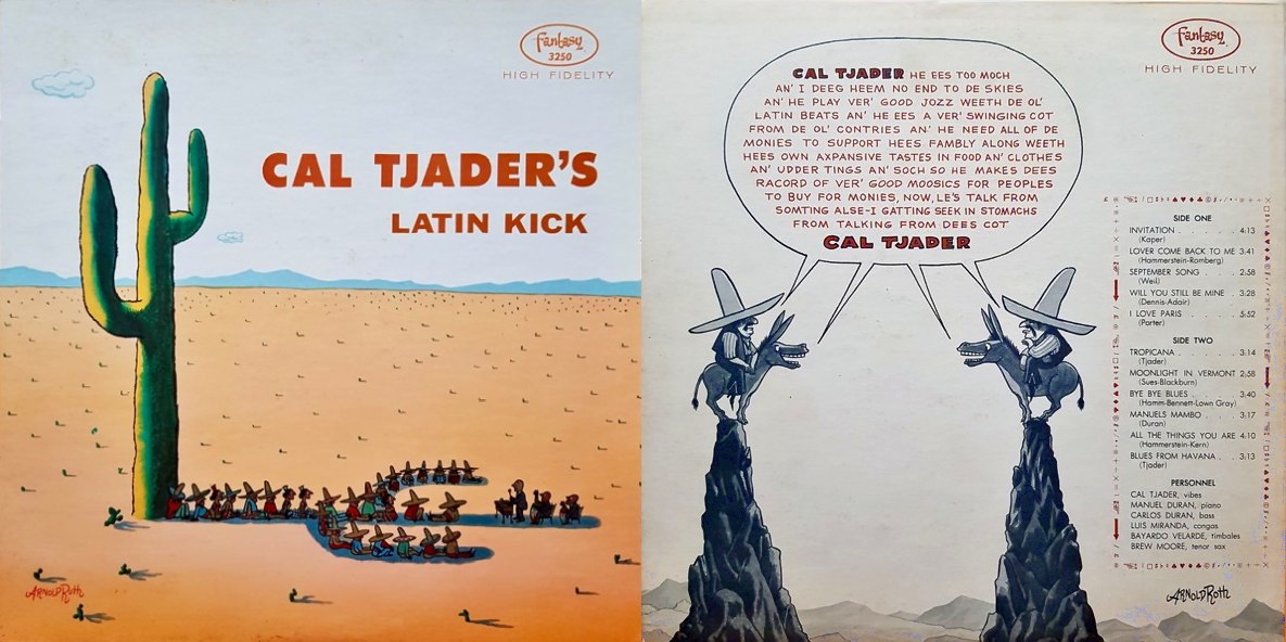 Cal Tjader «Latin Kick» (3250, 1958)