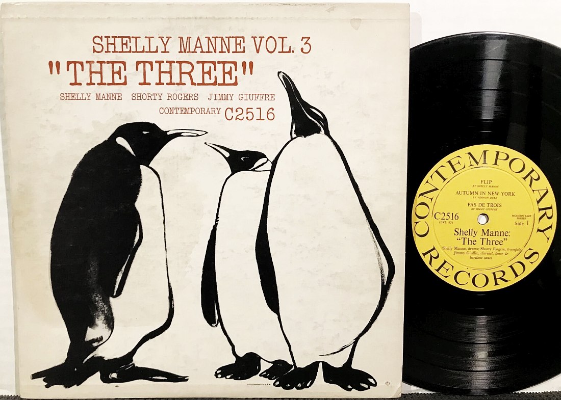 «Shelly Manne Vol. 3: "The Three"» (Contemporary Records C2516, 1955)