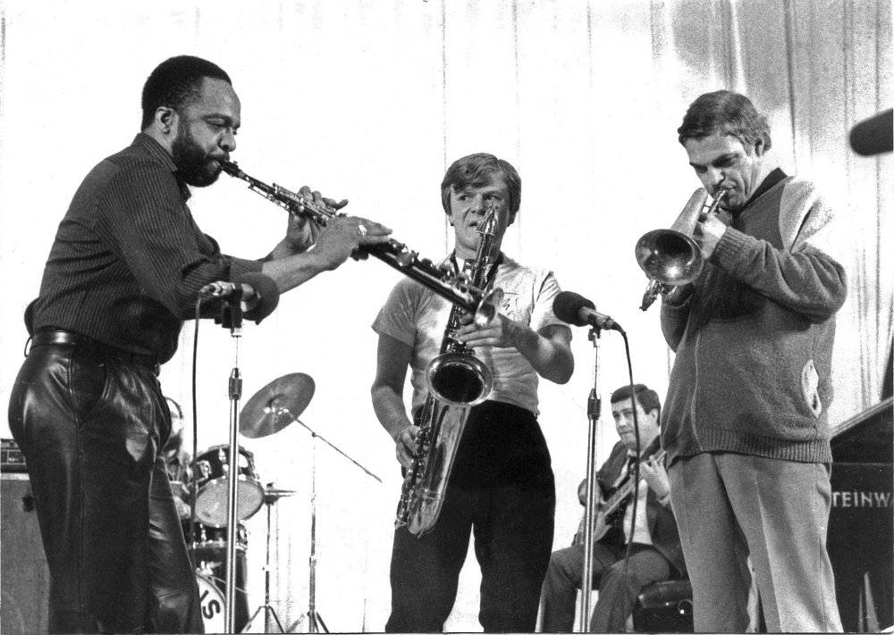 1986, Москва. Гровер Вашингтон-мл., Игорь Бутман, Герман Лукьянов