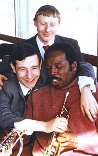 Владимир Данилин (стоит), Андрей Товмасян и Тэд Джонс, 1974