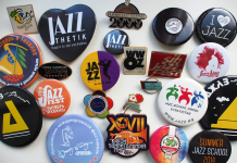 Джазовые значки, выпуск №12:  из коллекции Владимира Фейертага джазовые значки