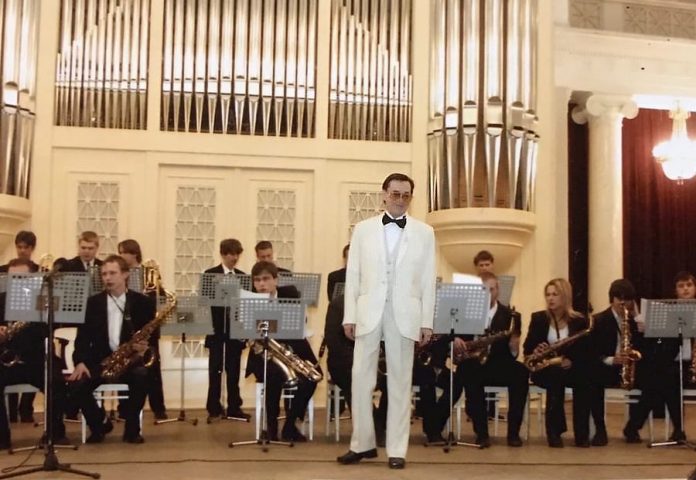 Владимир Грибов и студенческий джаз-оркестр музыкального училища им. Мусоргского, 2005