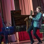 В Ростове-на-Дону завершился ХVIII международный конкурс молодых исполнителей «Мир джаза» Саксофонист Константин Бойцов на конкурсном прослушивании в Ростове-на-Дону, ноябрь 2023 (фото: Евгений Пашин)