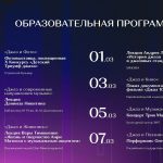 XXIV фестиваль «Триумф джаза»: расписание образовательной программы со свободным входом образовательная программа