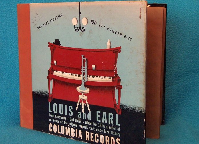 Louis Armstrong & Earl Hines – Louis & Earl (Columbia 4 X 10″ 78 RPM Set C-73) 1944