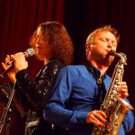 Ярославский джазовый центр отметил юбилей праздничным концертом «Первые 50» Карина Кожевникова и Алексей Круглов, Ярославль, гала-концерт «Первые 50»