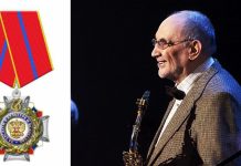 Поздравляем! Саксофонист Алексей Козлов награждён орденом «За заслуги в культуре и искусстве» Орден «За заслуги в культуре и искусстве» и орденоносец Алексей Козлов