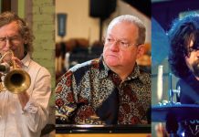 На левом фланге: премьера трио Гайворонский — Разин — Ившин в КЦ «ДОМ» Вячеслав Гайворонский, Андрей Разин, Пётр Ившин