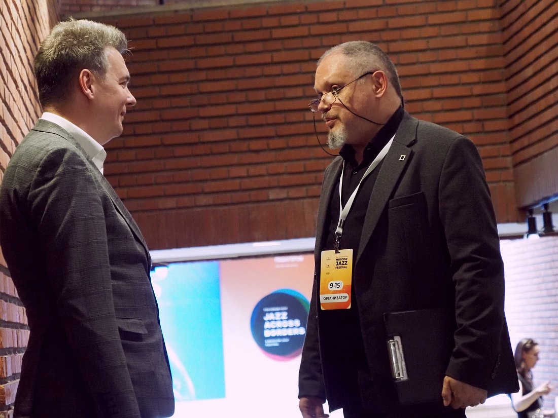 В кулуарах. Фёдор Шак и Кирилл Мошков